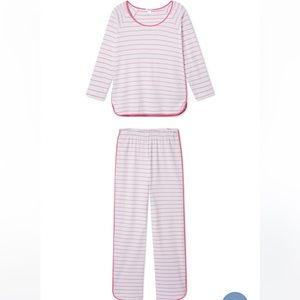 Lake Pima Long-Long Set in Rose/Red